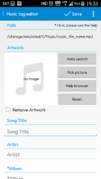 Star Music Tag Editor APK screenshot 1 Star Music Tag Editor APK screenshot 1