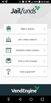 JailFunds by VendEngine APK screenshot 1
