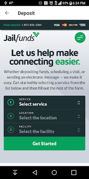 JailFunds by VendEngine APK screenshot 1