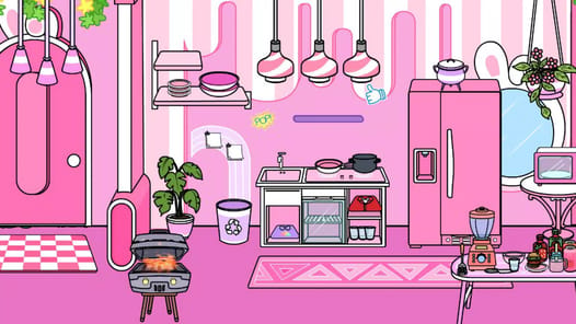 Tizi Town - Pink Home Decor APK screenshot 1