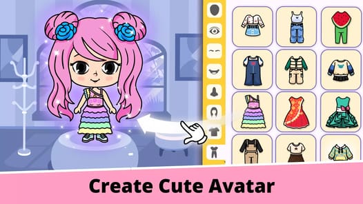 Tizi World Dream Avatar House APK screenshot 1