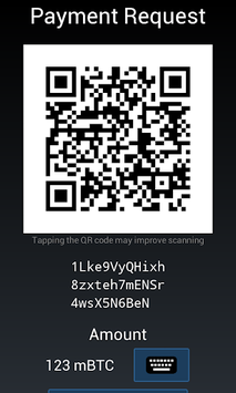 Mycelium Bitcoin Wallet APK screenshot 1