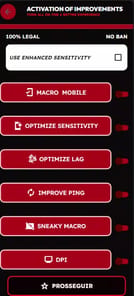 SENSI PLUS FF APK screenshot 1