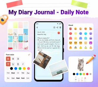 My Diary Journal - Daily Note APK screenshot 1