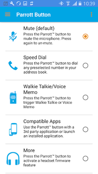 BlueParrott App APK screenshot 1