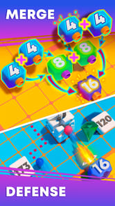 Merge Defense Adventures APK screenshot 1