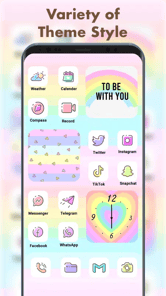 MyThemes - App icons, Widgets APK screenshot 1