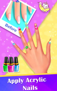 Nails Salon Games - Nail Art APK screenshot 1