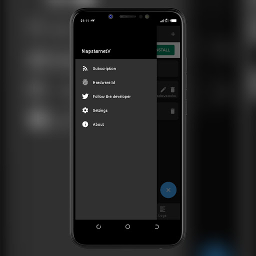 NapsternetV - V2ray vpn client APK screenshot 1 NapsternetV - V2ray vpn client APK screenshot 1