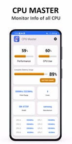 CPU Master APK screenshot 1