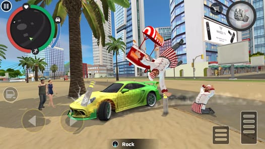 Rope Hero: Cheatground MOD APK screenshot 1