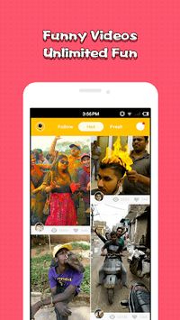 4Fun Video -WhatsApp Status,Funny Video,Share&Chat APK screenshot 1