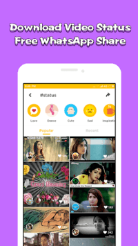 4Fun Video -WhatsApp Status,Funny Video,Share&Chat APK screenshot 1