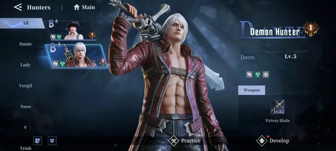 Devil May Cry: Peak of Combat APK screenshot 1