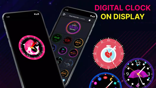 Neon Digital Clock APK screenshot 1