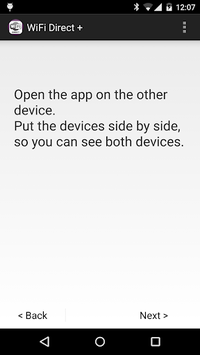 WiFi Direct + APK screenshot 1