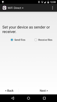 WiFi Direct + APK screenshot 1