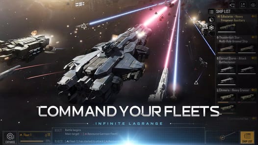 Infinite Lagrange APK screenshot 1