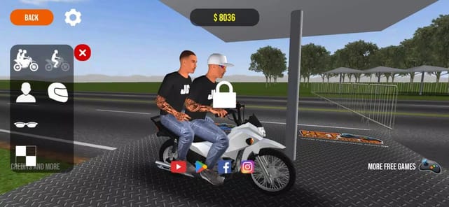 Moto Wheelie 3D APK screenshot 1