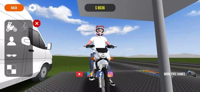 Moto Wheelie 3D APK screenshot 1
