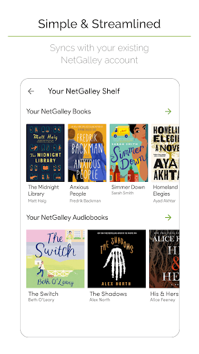 NetGalley Shelf APK screenshot 1