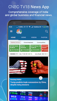 CNBC TV18 APK screenshot 1