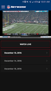 Watch NFL Network APK screenshot 1 Watch NFL Network APK screenshot 1