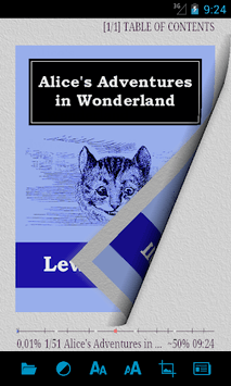AlReader -any text book reader APK screenshot 1