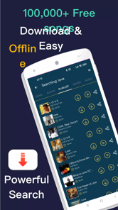 Mp3 Music downloader all songs APK screenshot 1