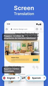 Screen and Photo Translator APK screenshot 1