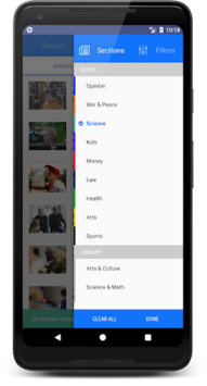 Newsela APK screenshot 1