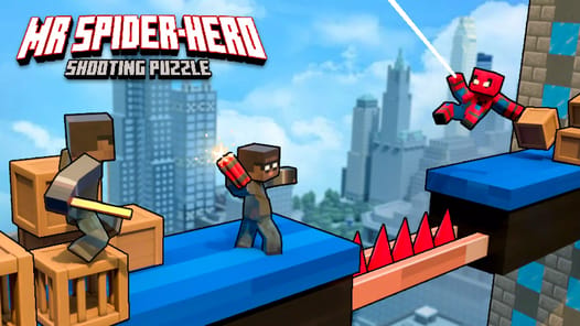 Mr Spider Hero Shooting Puzzle APK screenshot 1 Mr Spider Hero Shooting Puzzle APK screenshot 1