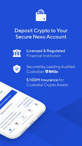Nexo - Crypto Banking Account APK screenshot 1