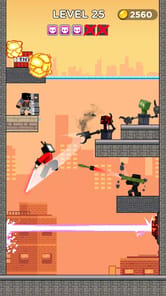 Mr Blade Hero: Teleport Master APK screenshot 1