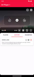 Url Player + APK screenshot 1