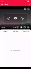 Url Player + APK screenshot 1