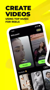 Reelsapp video trends APK screenshot 1