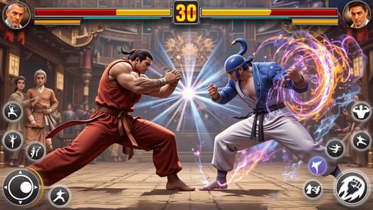 Kung Fu GYM: Fighting Games APK screenshot 1