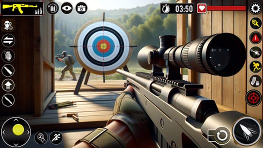 Real Target Gun Shooter Games APK screenshot 1
