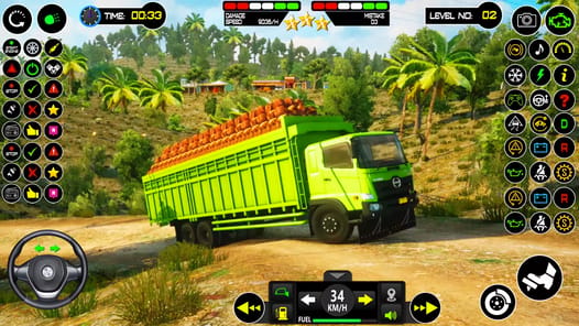 US Mud Truck Transport Game 3D APK screenshot 1