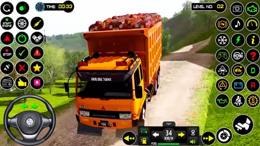 US Mud Truck Transport Game 3D APK screenshot 1