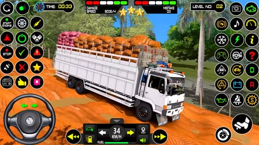 US Mud Truck Transport Game 3D APK screenshot 1
