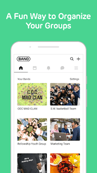 BAND - App for all groups APK screenshot 1 BAND - App for all groups APK screenshot 1