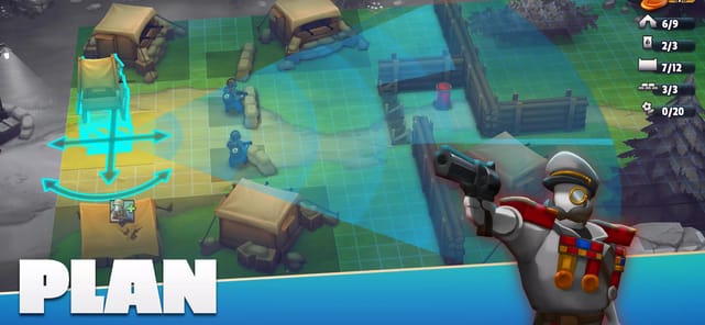 GUNS UP! Mobile War Strategy APK screenshot 1