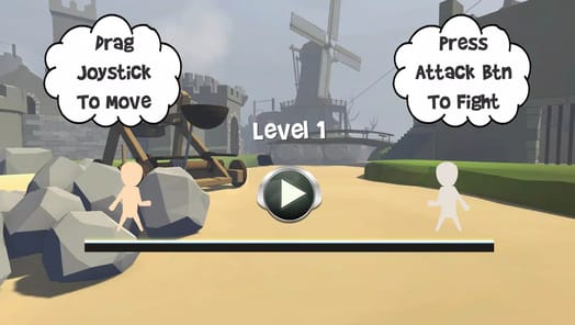Walid Fall Flat in Fight APK screenshot 1