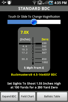 Nikon SpotOn Ballistic Match APK screenshot 1