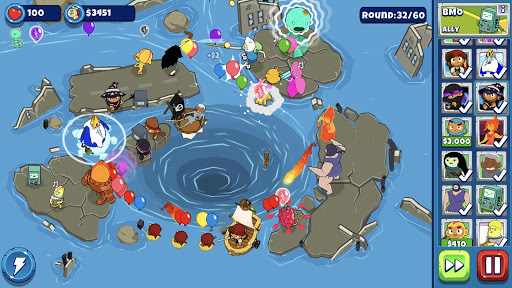 Bloons Adventure Time TD APK screenshot 1