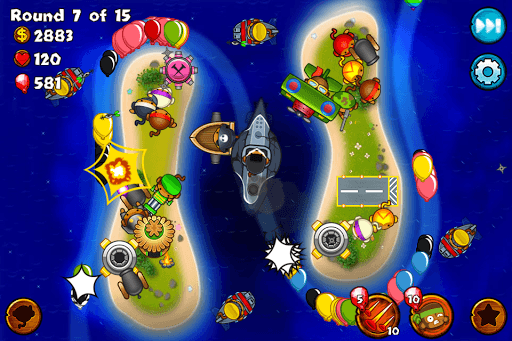 Bloons Monkey City APK screenshot 1