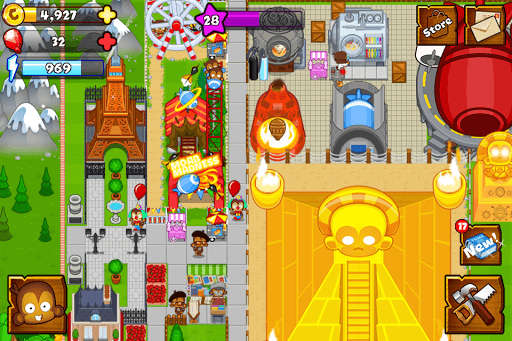 Bloons Monkey City APK screenshot 1