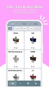 Skins Master for Roblox Shirts APK screenshot 1